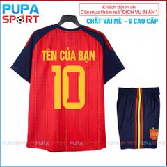 HD - TUYỂN TÂY BAN NHA WC 2026 - MÀU ĐỎ