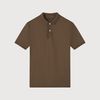  Men's Flat Knit Collar Polo 