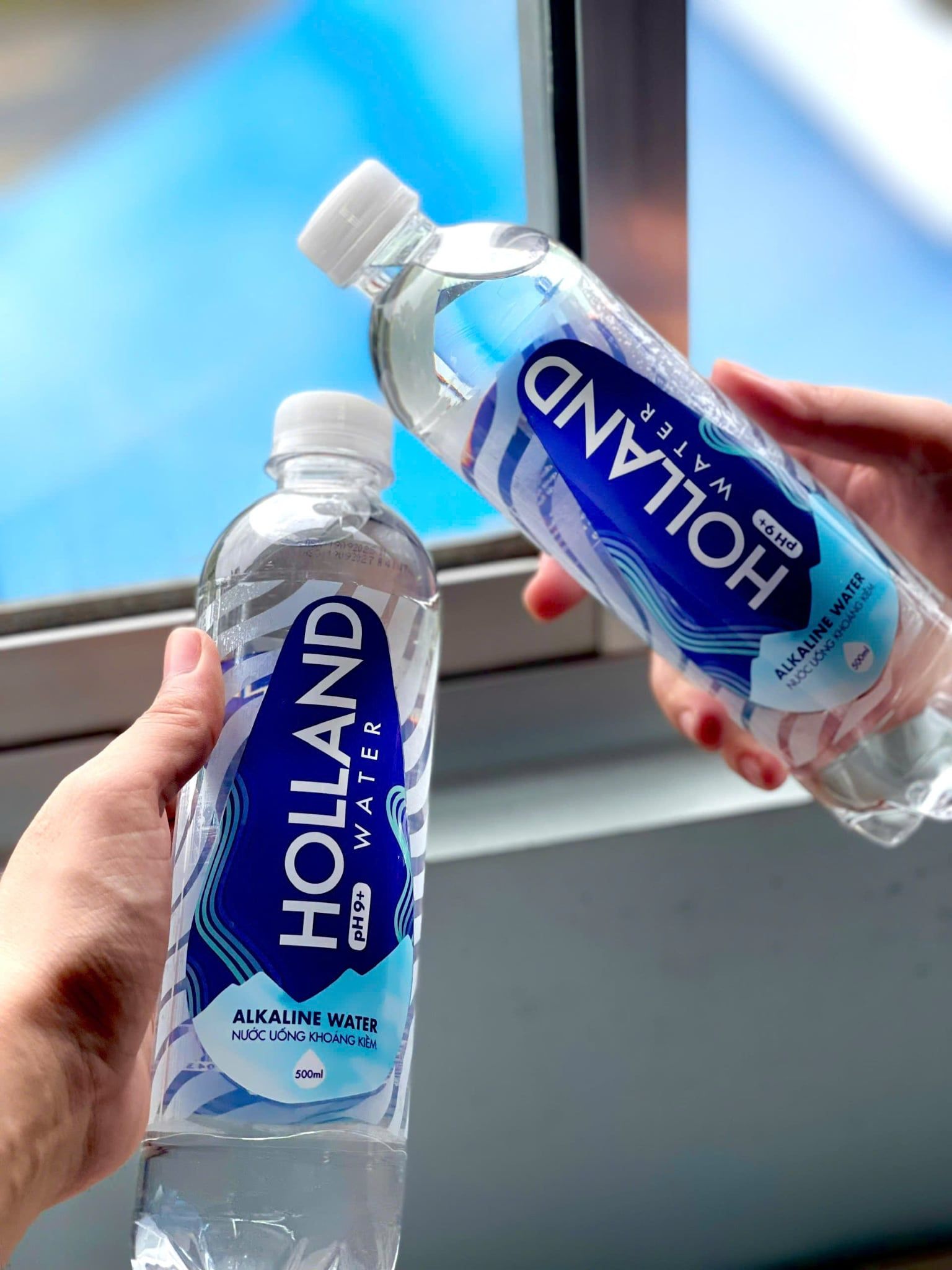  Nước khoáng kiềm pH 9.0+ Holland Water 500ML 