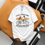  ÁO THUN COTON UNISEX SUMMER MAISON DE MODE 