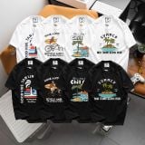  ÁO THUN COTON UNISEX SUMMER MAISON DE MODE 