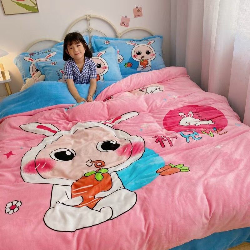 Set 4 Món Nỉ Nhung 200gr hình in 3D Rappy