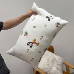 Ruột Gối Bông Đậu Cotton Đũi của nhà MARK HOME size 48*74cm Michey