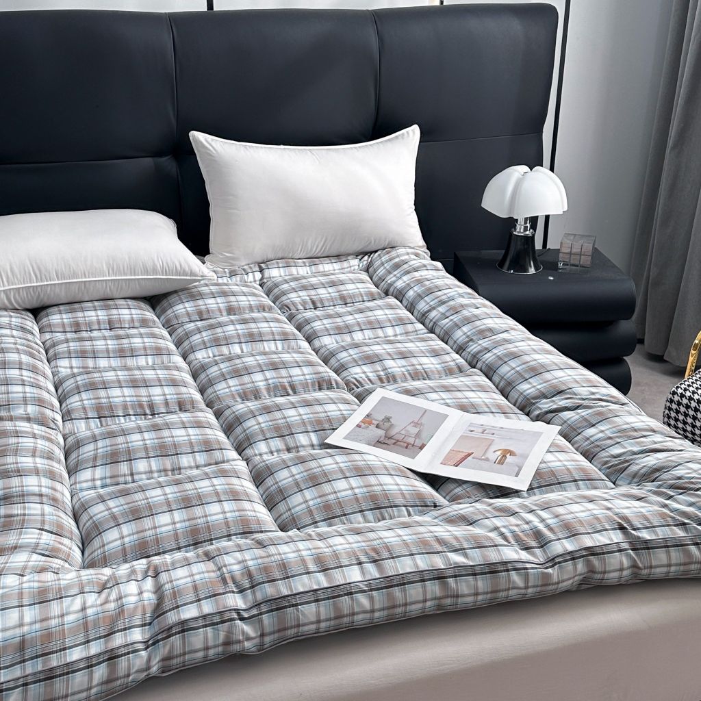 TOPPER KHÁCH SẠN | LOGAN & MASON HOTEL TOPPER EVERYDAY COMFORT | ID05 COLOR MODERN PLAID PATTERN