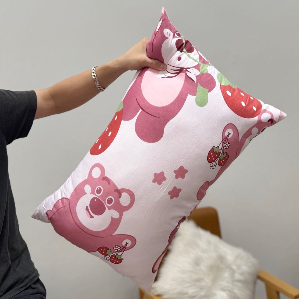 Ruột Gối Bông Đậu Cotton Đũi của nhà MARK HOME size 48*74cm
