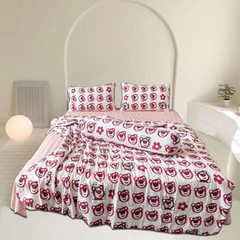 Bộ Chăn Ga Gối Chần hè Cotton Disney Home xinh xắn