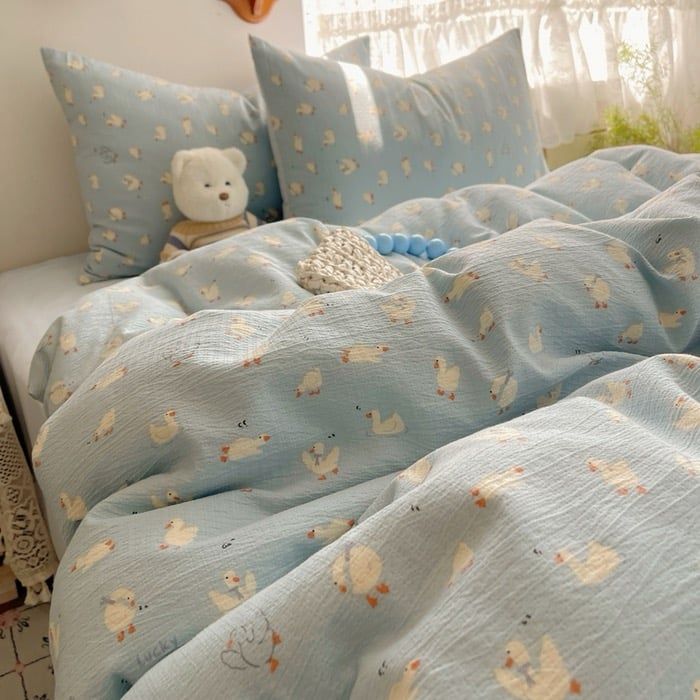 Bộ vỏ chăn ga Cloud Linen - Đũi Mây Phong cách trẻ trung hiện đại  ID 4PCSCLOUDLINEALL10-20