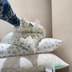 RUỘT GỐI DOHIA BẠC HÀ HOA NHÍ HOME BASIC SIZE 48*74CM