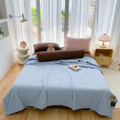 Bộ Chăn Chần Hè Đũi Mây MINIMASLIM Mềm Mát Chuẩn Gu – Full Set 5 Món Cao Cấp Cho Phòng Ngủ Hiện Đại 5PCLOUMIXSM8CLL