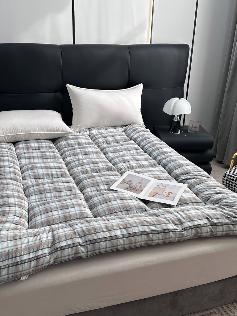 TOPPER KHÁCH SẠN | LOGAN & MASON HOTEL TOPPER EVERYDAY COMFORT | ID05 COLOR MODERN PLAID PATTERN