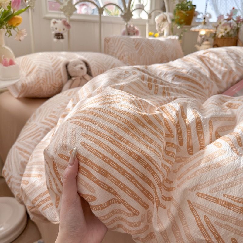 Bộ vỏ chăn ga Cloud Linen - Đũi Mây Phong cách trẻ trung hiện đại  ID 4PCSCLOUDLINEALL20-30