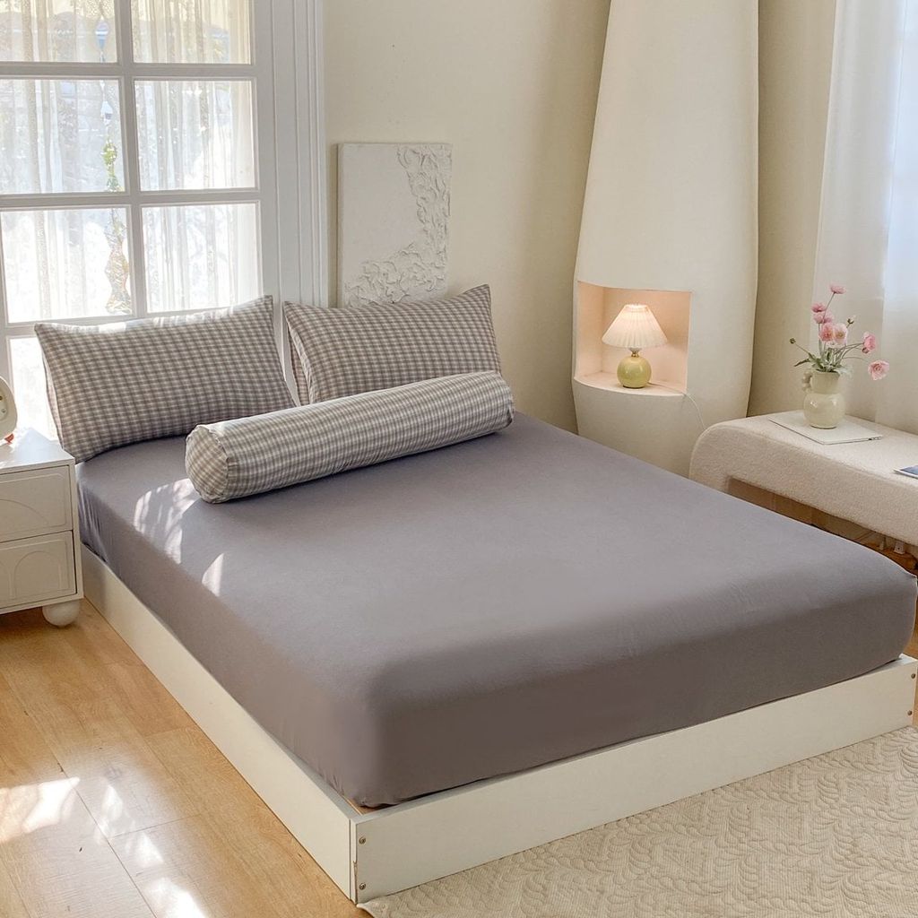 5Pcs Cotton Linen Summer Blanket | Mark Home Degin Bedding Set | ID 5PCSCOTLINMHOMEBAR03