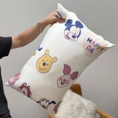 Ruột Gối Bông Đậu Cotton Đũi của nhà MARK HOME size 48*74cm