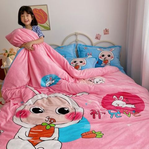 Set 4 Món Nỉ Nhung 200gr hình in 3D Rappy