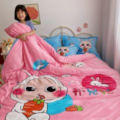 Set 4 Món Nỉ Nhung 200gr hình in 3D Rappy