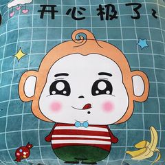 Set 4 Món Nỉ Nhung 200gr hình in 3D Monkey Bananer