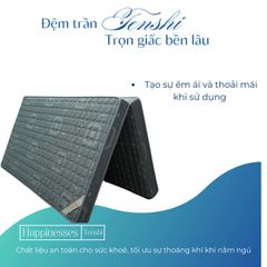 NỆM BÔNG ÉP CHẦN TENSHI GẤP 2 MẢNH CAO 12CM