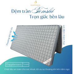NỆM BÔNG ÉP CHẦN TENSHI GẤP 2 MẢNH CAO 12CM
