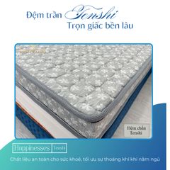 NỆM BÔNG ÉP CHẦN TENSHI GẤP 2 MẢNH CAO 12CM