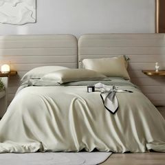 Bộ chăn ga gối Tencel 60s Museland Basic mầu đơn sắc Pastel Sang trọng hiện đại