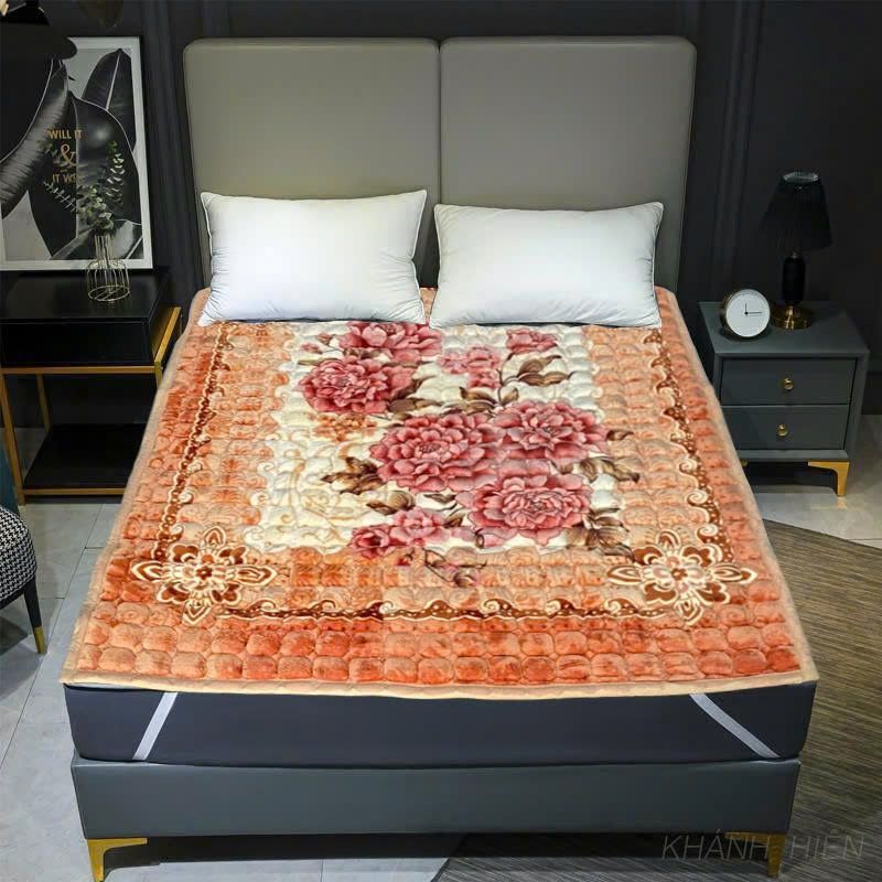 Thảm Nhung Trải sàn, trải giường đa năng sẵn kho 2 kích thước M6, M8 ( Khách lựa chọn mầu sắc inbox cho Shop nhé )