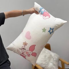 Ruột Gối Bông Đậu Cotton Đũi của nhà MARK HOME size 48*74cm PIG PEBA