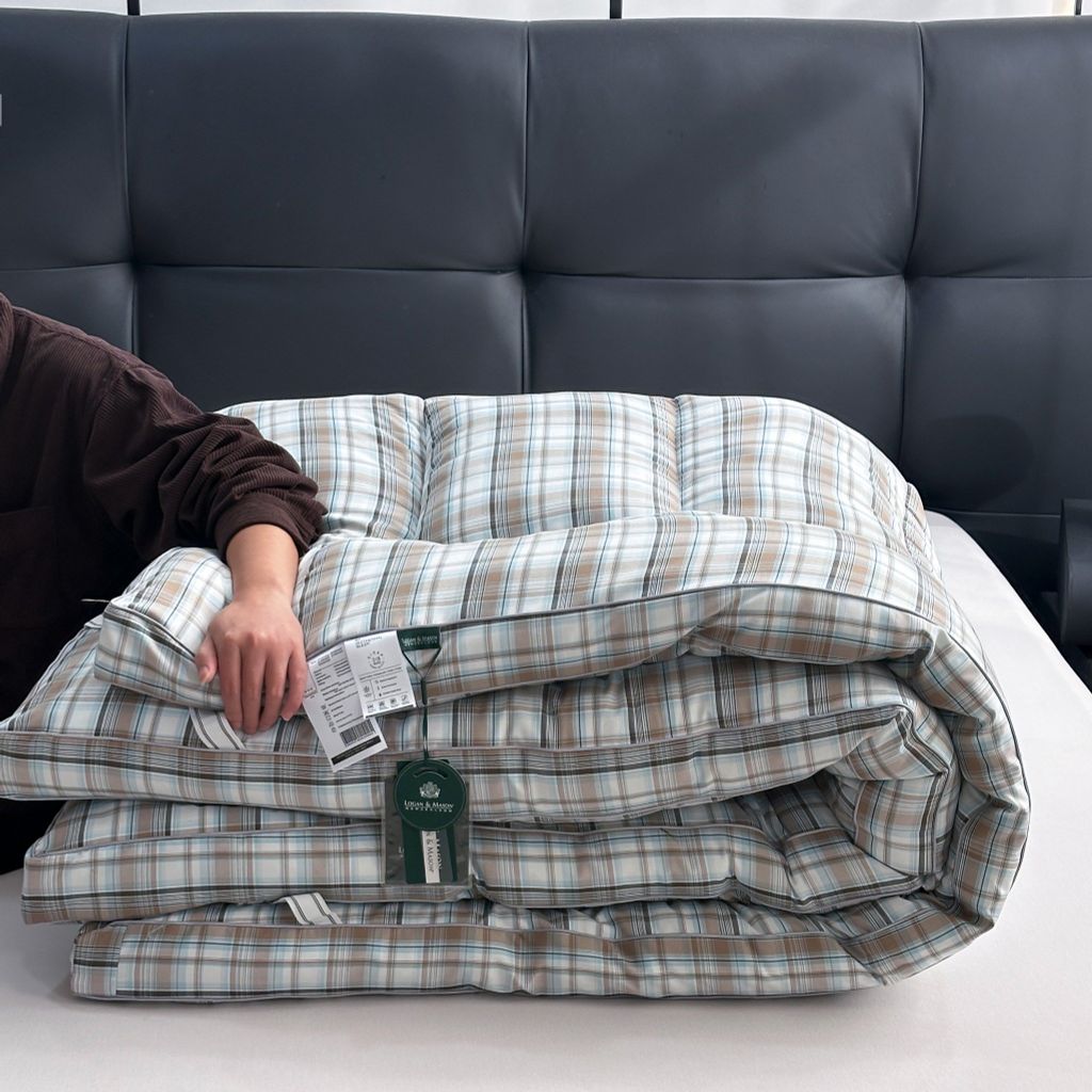 TOPPER KHÁCH SẠN | LOGAN & MASON HOTEL TOPPER EVERYDAY COMFORT | ID05 COLOR MODERN PLAID PATTERN