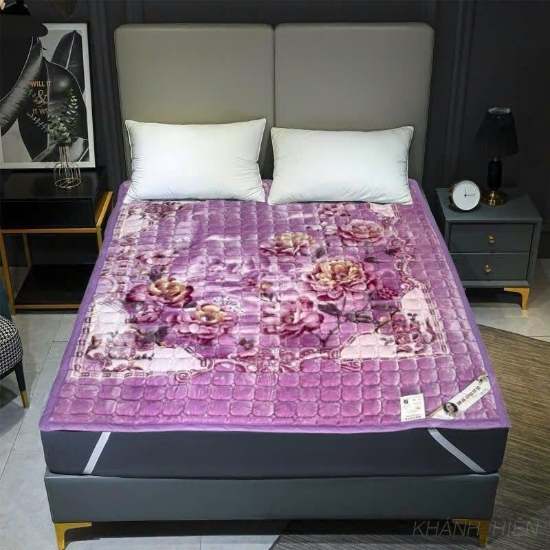 Thảm Nhung Trải sàn, trải giường đa năng sẵn kho 2 kích thước M6, M8 ( Khách lựa chọn mầu sắc inbox cho Shop nhé )