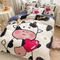 Set 4 Món Nỉ Nhung 200gr hình in 3D MilkCow