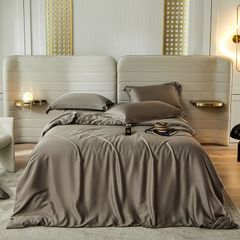 Bộ chăn ga gối Tencel 60s Museland Basic mầu đơn sắc Pastel Sang trọng hiện đại