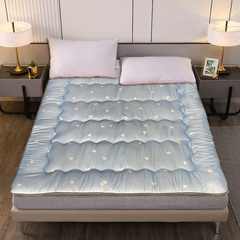 Topper văn phòng đa năng mặt lót có nhám chống trượt, và đai thun góc để cố định trên mặt nệm
