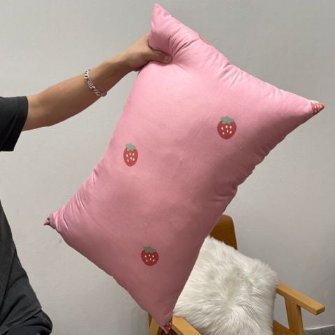 Ruột Gối Bông Đậu Cotton Đũi của nhà MARK HOME size 48*74cm Dây tây