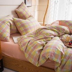 4Pcs Cotton Linen Japan | Set Cotton Đũi Nhật 4 Món Tiêu Chuẩn | ID 4PCSMUJPCLINENID13