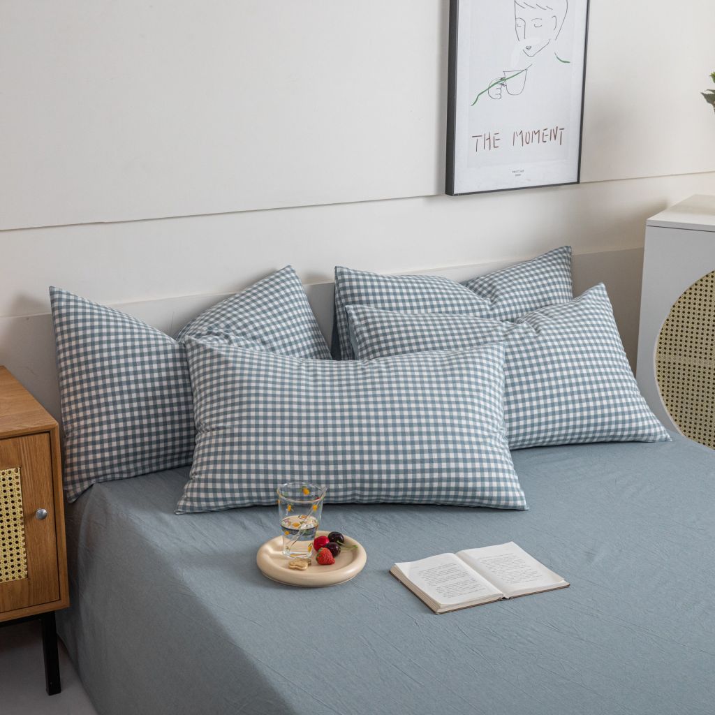 4Pcs Cotton Linen Japan | Set Cotton Đũi Nhật 4 Món Tiêu Chuẩn | ID 4PCSMUJPCLINENID20