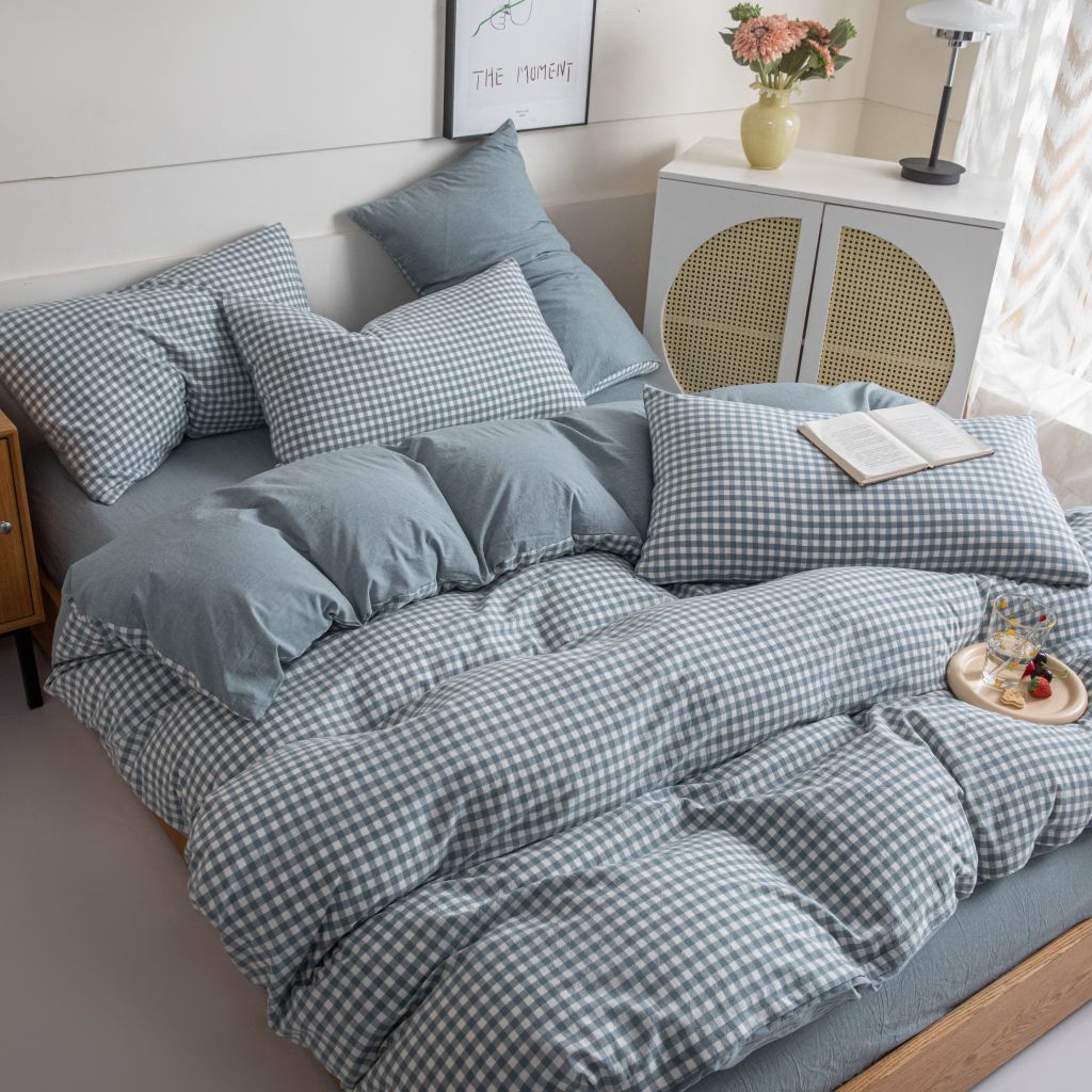 4Pcs Cotton Linen Japan | Set Cotton Đũi Nhật 4 Món Tiêu Chuẩn | ID 4PCSMUJPCLINENID20