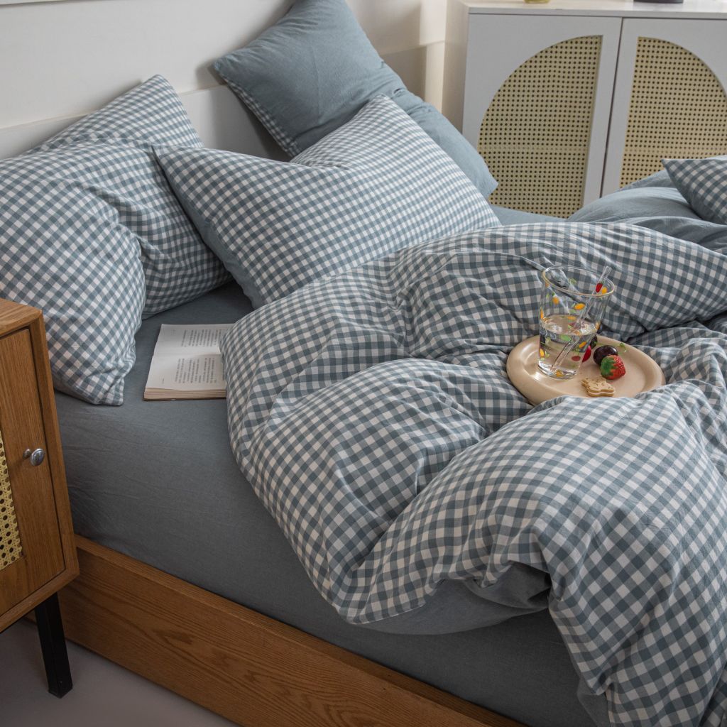 4Pcs Cotton Linen Japan | Set Cotton Đũi Nhật 4 Món Tiêu Chuẩn | ID 4PCSMUJPCLINENID20