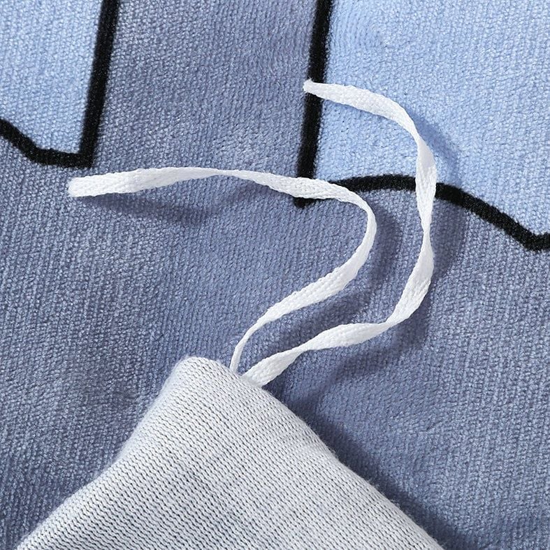 Set 4 Món Nỉ Nhung 200gr hình in 3D Turn On I Love U