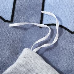 Set 4 Món Nỉ Nhung 200gr hình in 3D Turn On I Love U