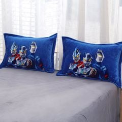 Set 4 Món Nỉ Nhung 200gr hình in 3D Supper ElecticMan