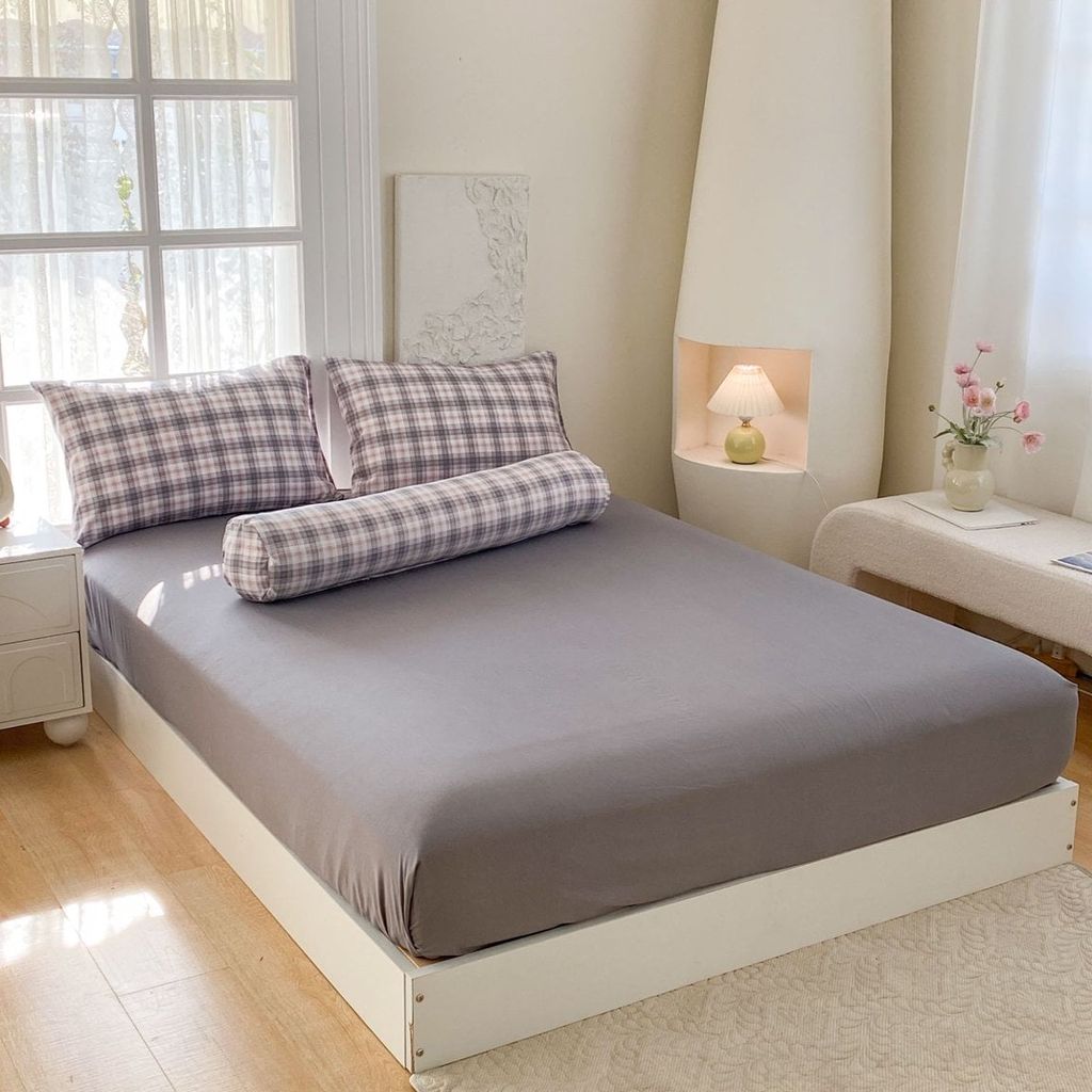 5Pcs Cotton Linen Summer Blanket | Mark Home Degin Bedding Set | ID 5PCSCOTLINMHOMEBAR02