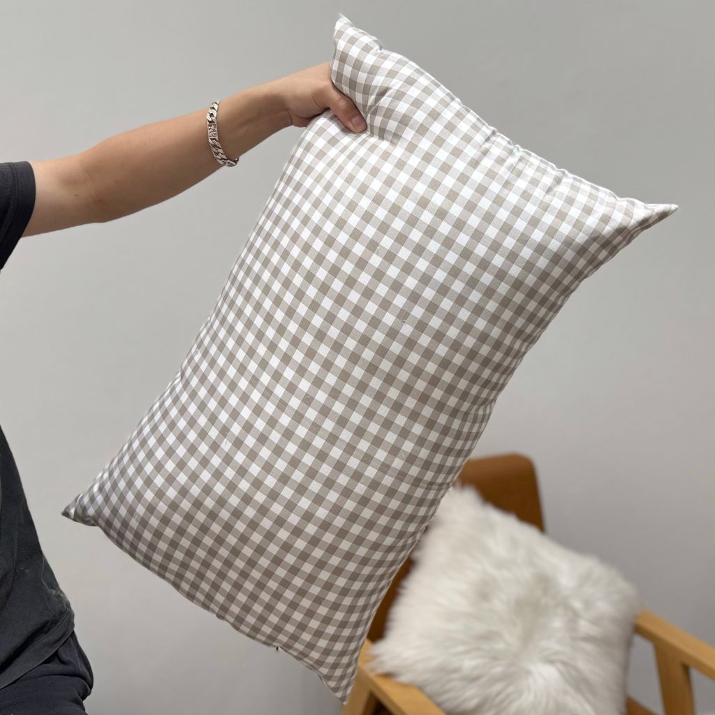 Ruột Gối Bông Đậu Cotton Đũi của nhà MARK HOME size 48*74cm