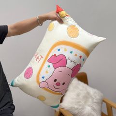Ruột Gối Bông Đậu Cotton Đũi của nhà MARK HOME size 48*74cm PIGLET