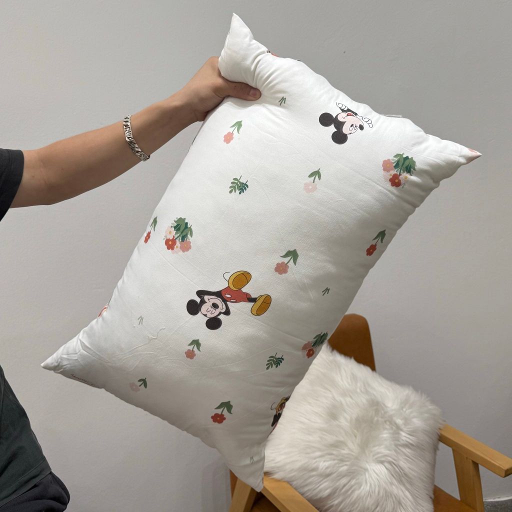 Ruột Gối Bông Đậu Cotton Đũi của nhà MARK HOME size 48*74cm