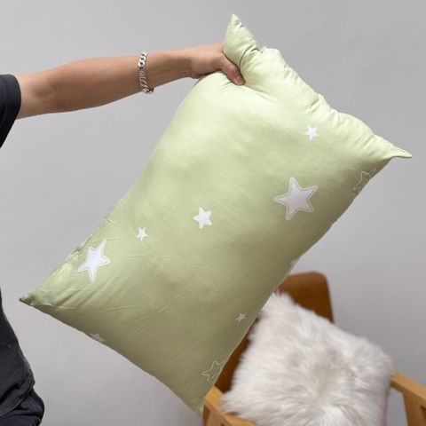 Ruột Gối Bông Đậu Cotton Đũi của nhà MARK HOME size 48*74cm GreenStar