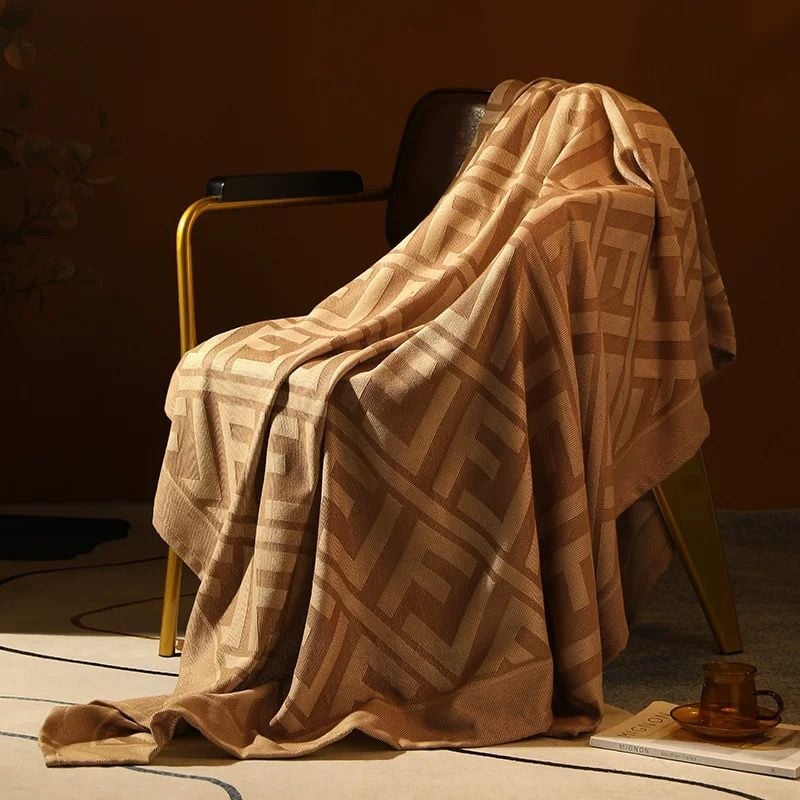 Chăn Hàng Không size 120*190cm - 5 mầu họa tiết lựa chọn