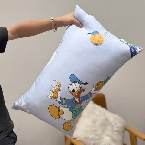 Ruột Gối Bông Đậu Cotton Đũi của nhà MARK HOME size 48*74cm BlueDonan