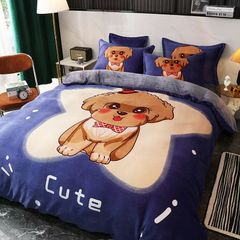 Set 4 Món Nỉ Nhung 200gr hình in 3D Supper Star