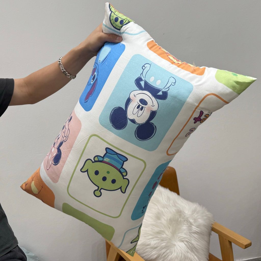 Ruột Gối Bông Đậu Cotton Đũi của nhà MARK HOME size 48*74cm