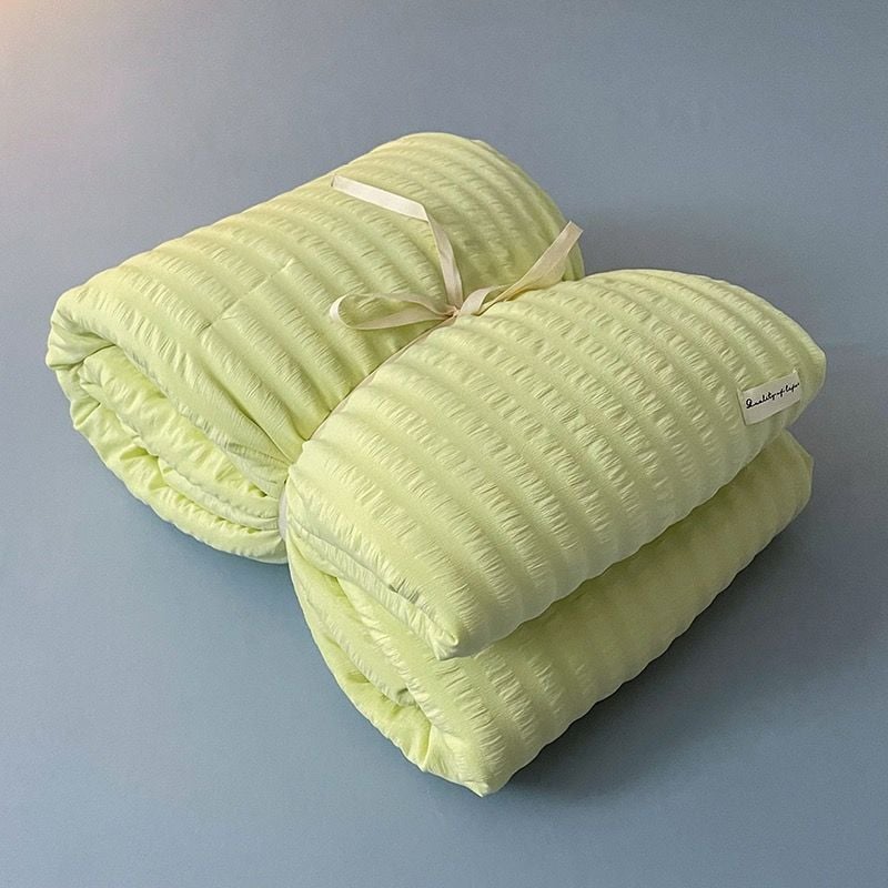 Set Chăn Ga Gối Cotton Đũi trần Mark Home