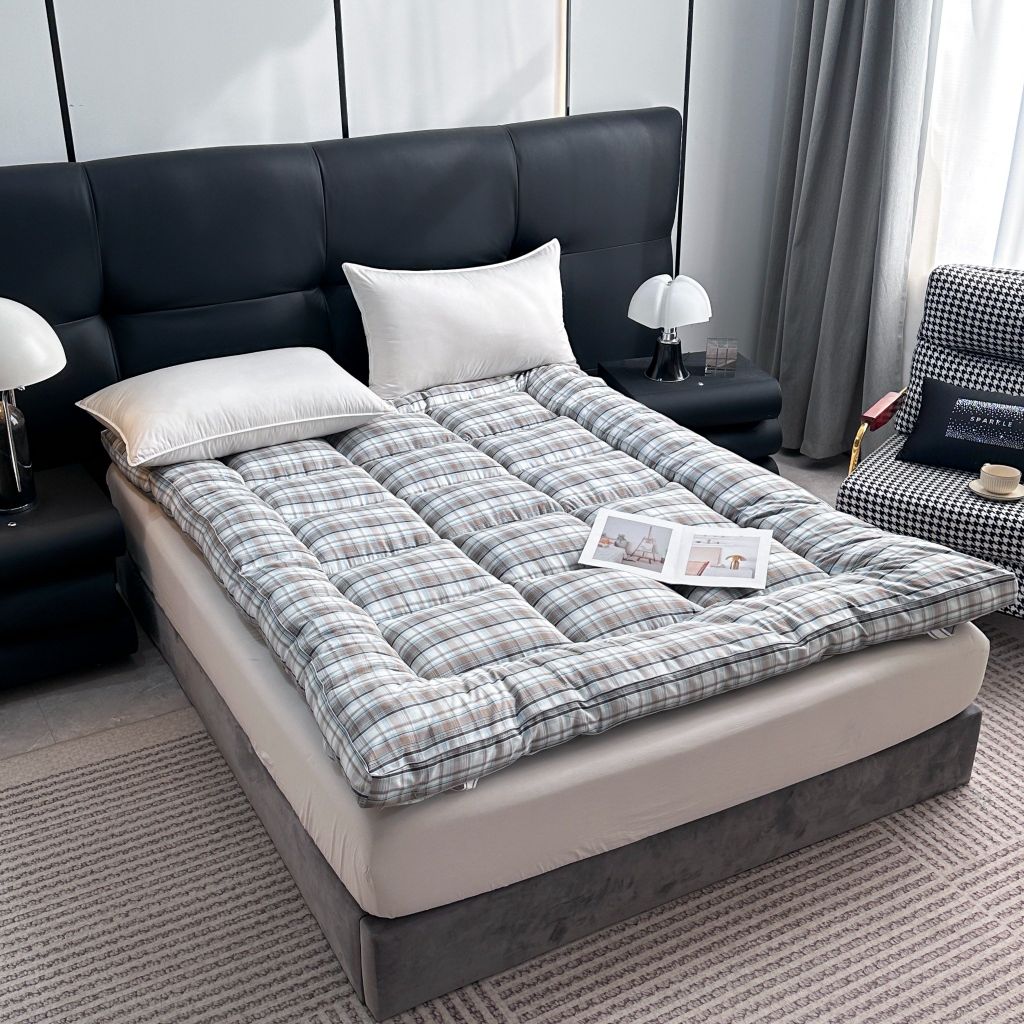TOPPER KHÁCH SẠN | LOGAN & MASON HOTEL TOPPER EVERYDAY COMFORT | ID05 COLOR MODERN PLAID PATTERN